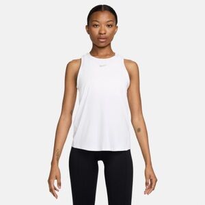 Nike Women's One Classic White Sleeveless Training Tank | Dri-Fit | Size Small